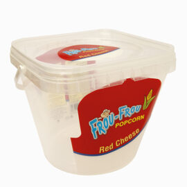 2400cc IML Etiketli Krem Çikolata Kovası, Reçel Kovası, Popcorn Kovası