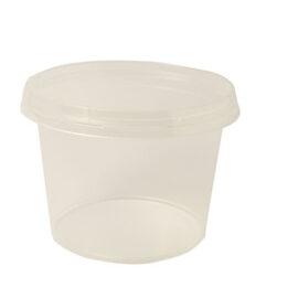 600cc IML Etiketli Krem Peynir, Mascarpone Peynir Kasesi